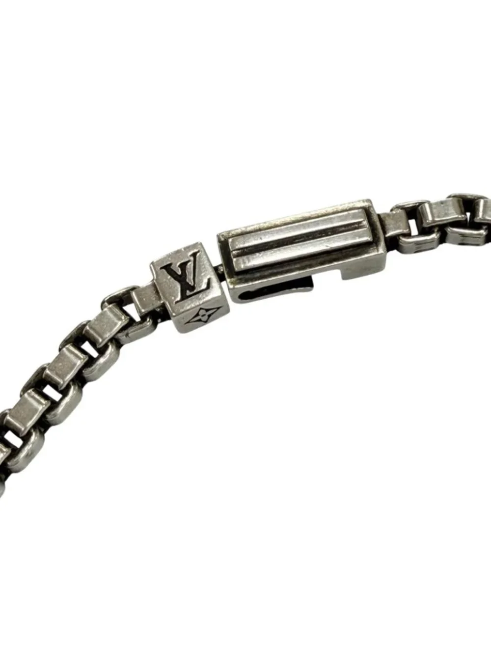 Louis Vuitton Necklace LV Terra Chain Silver
